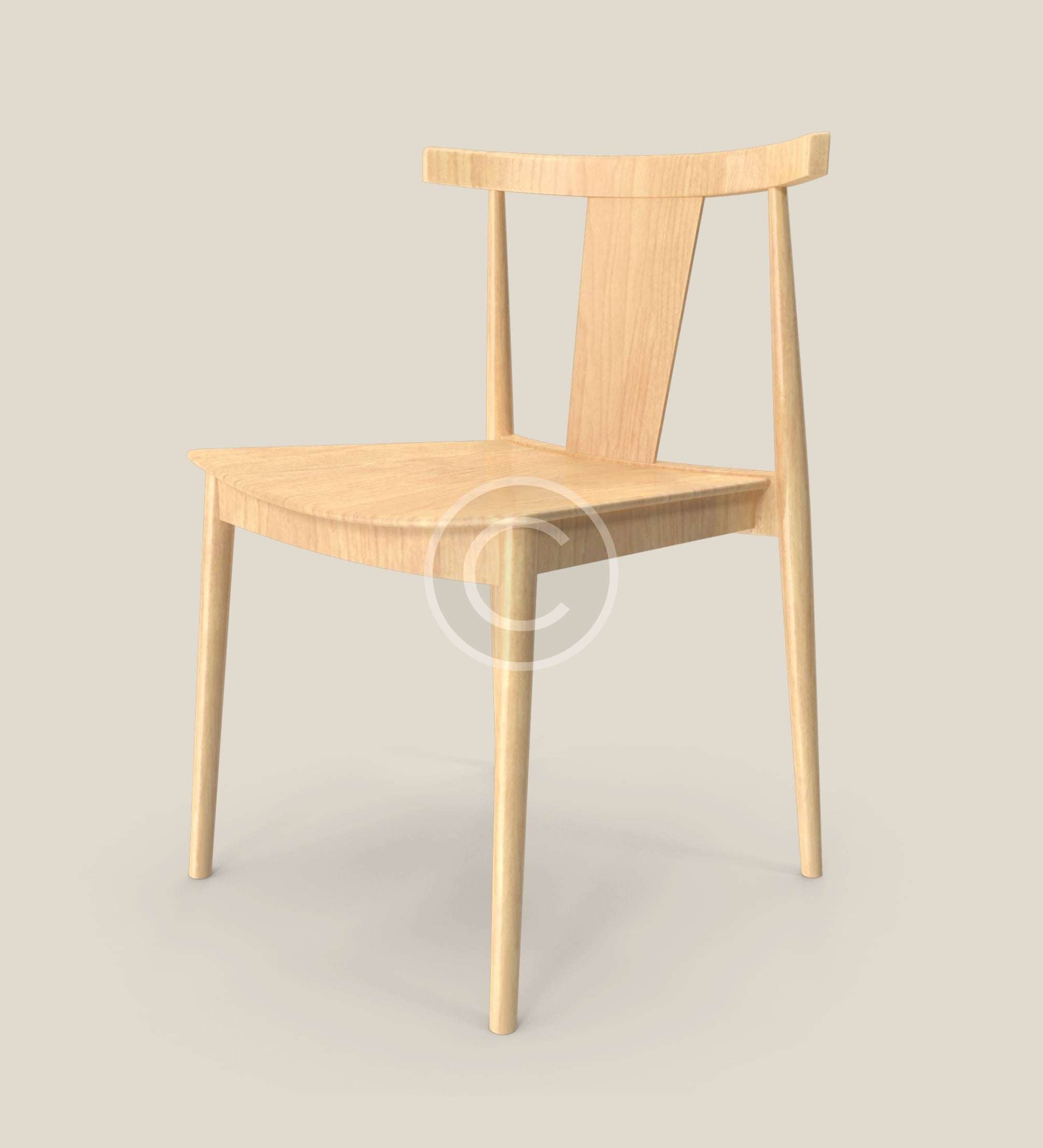 Wooden chair